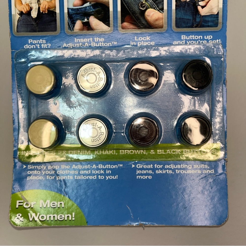 Adjust-A-Button Set for Men & Women - Picture 3 of 8